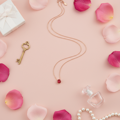 Danity January Birthstone Necklace - Image 4
