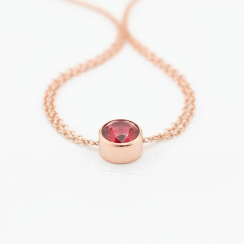 Danity January Birthstone Necklace - Image 3