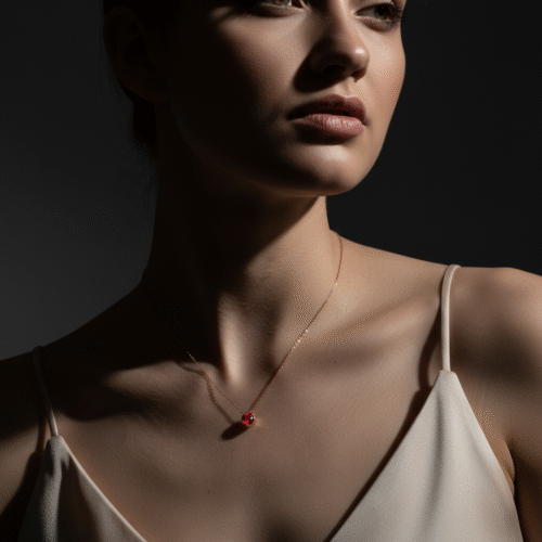 Danity January Birthstone Necklace - Image 2