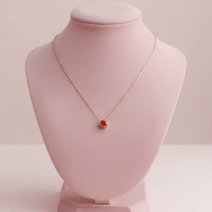 Danity January Birthstone Necklace