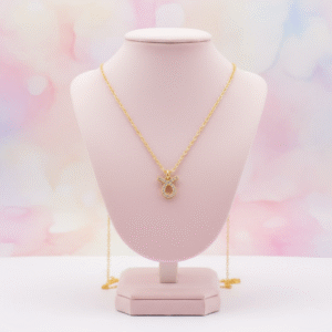 Taurus Zodiac Sign Gold Pendant Necklace