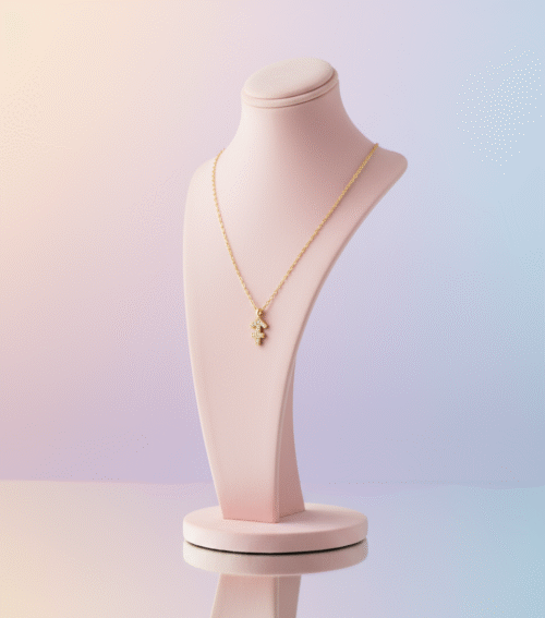 Sagittarius Zodiac Sign Gold Pendant Necklace