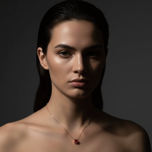 Spoke June Birthstone Necklace - Image 2