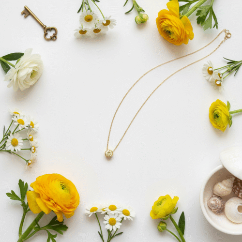 Spoke November Birthstone Necklace - Image 4