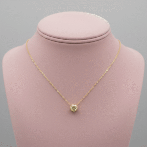 Spoke November Birthstone Necklace