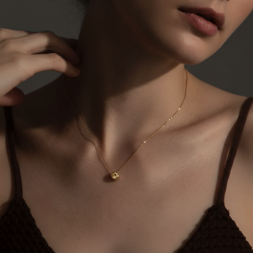 Spoke November Birthstone Necklace - Image 2