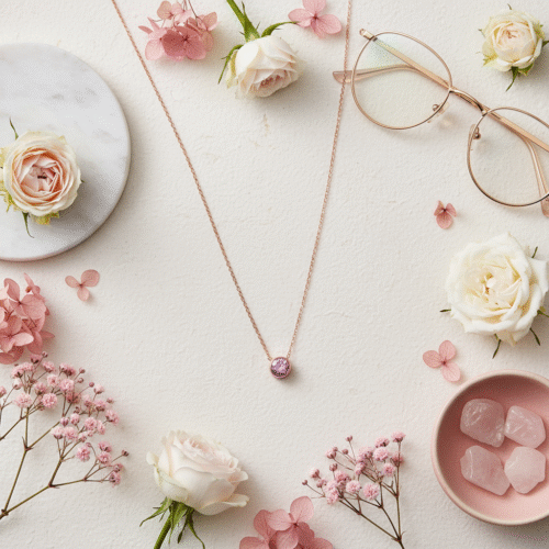 Spoke October Birthstone Necklace